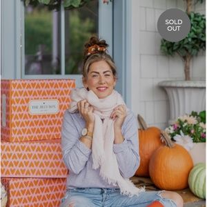 Jillian Harris Jilly Box Pink Scarf